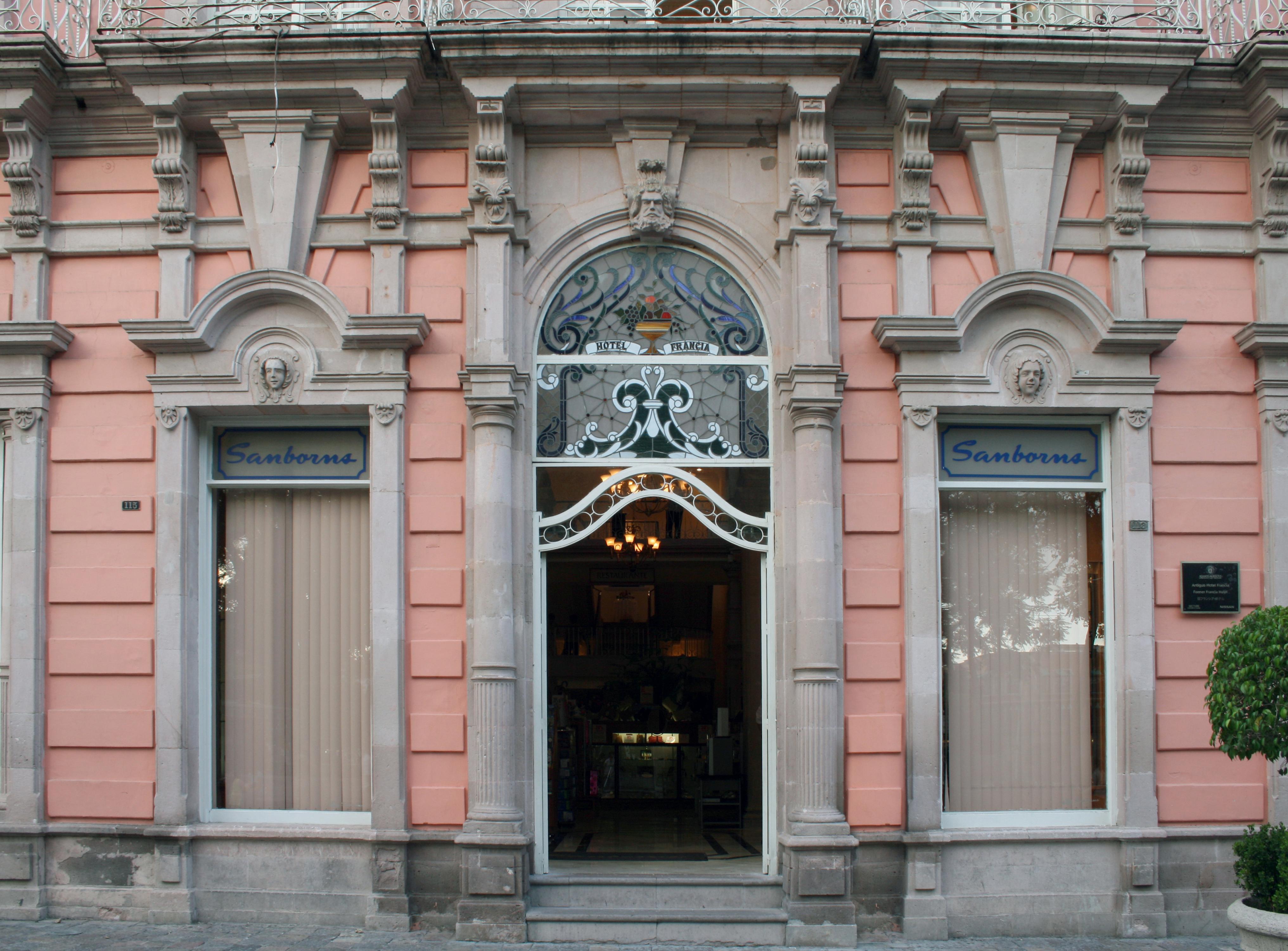 Hotel Francia Aguascalientes Eksteriør billede