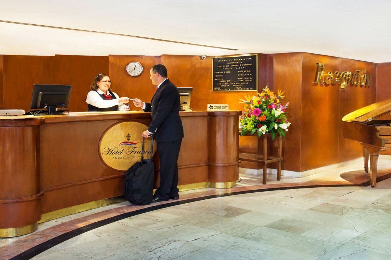 Hotel Francia Aguascalientes Eksteriør billede